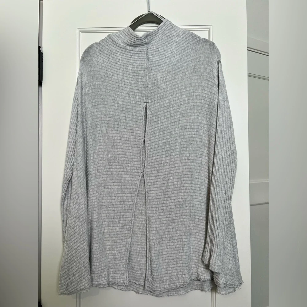 Free People Lover Rib Split Back Pullover (Small)